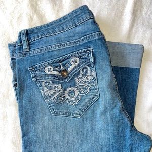 Apt. 9 Cropped Jeans Sz 12 Modern Fit Apt 9